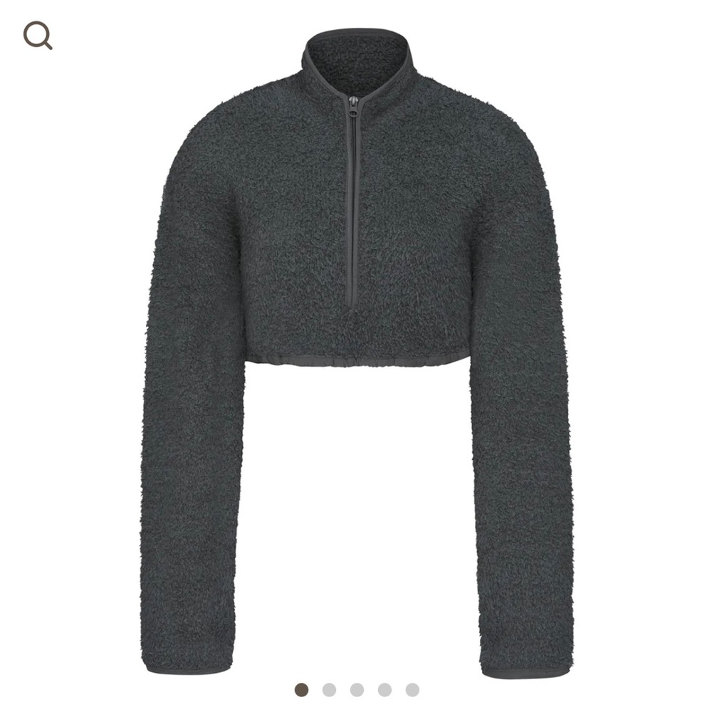 Skims Cozy Knit cropped pullover